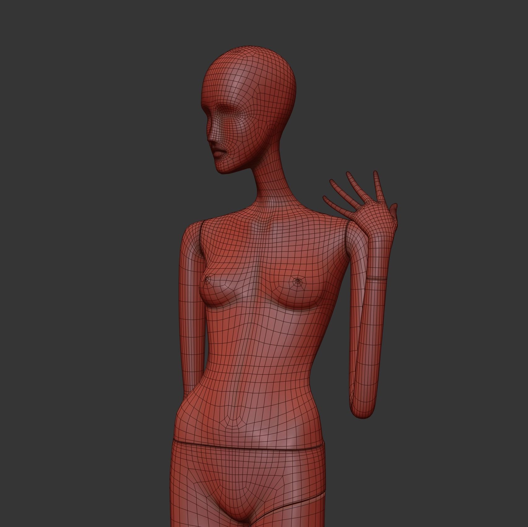 Mannequin 6013 coll60 3D model_5