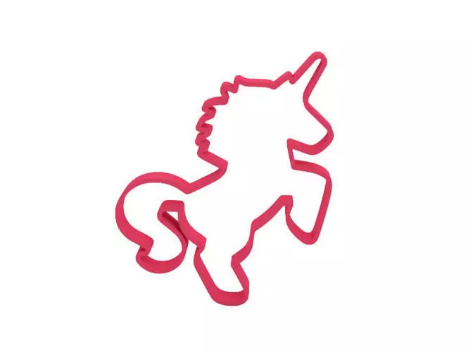 Cookie cutter 3D print model_0