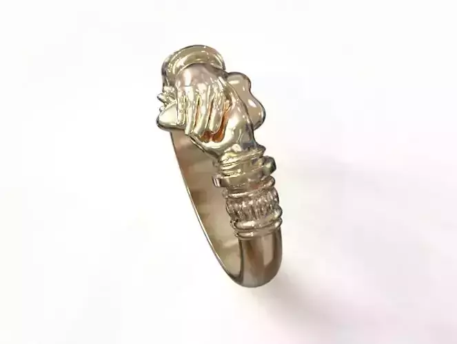 wedding ring  with heart  obr 14