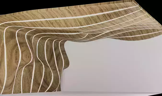 Parametric Wall 3D model