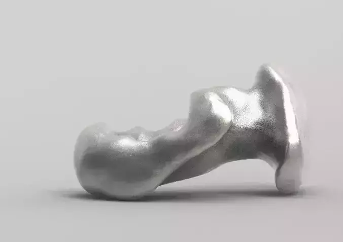 Artefact silver sculpture