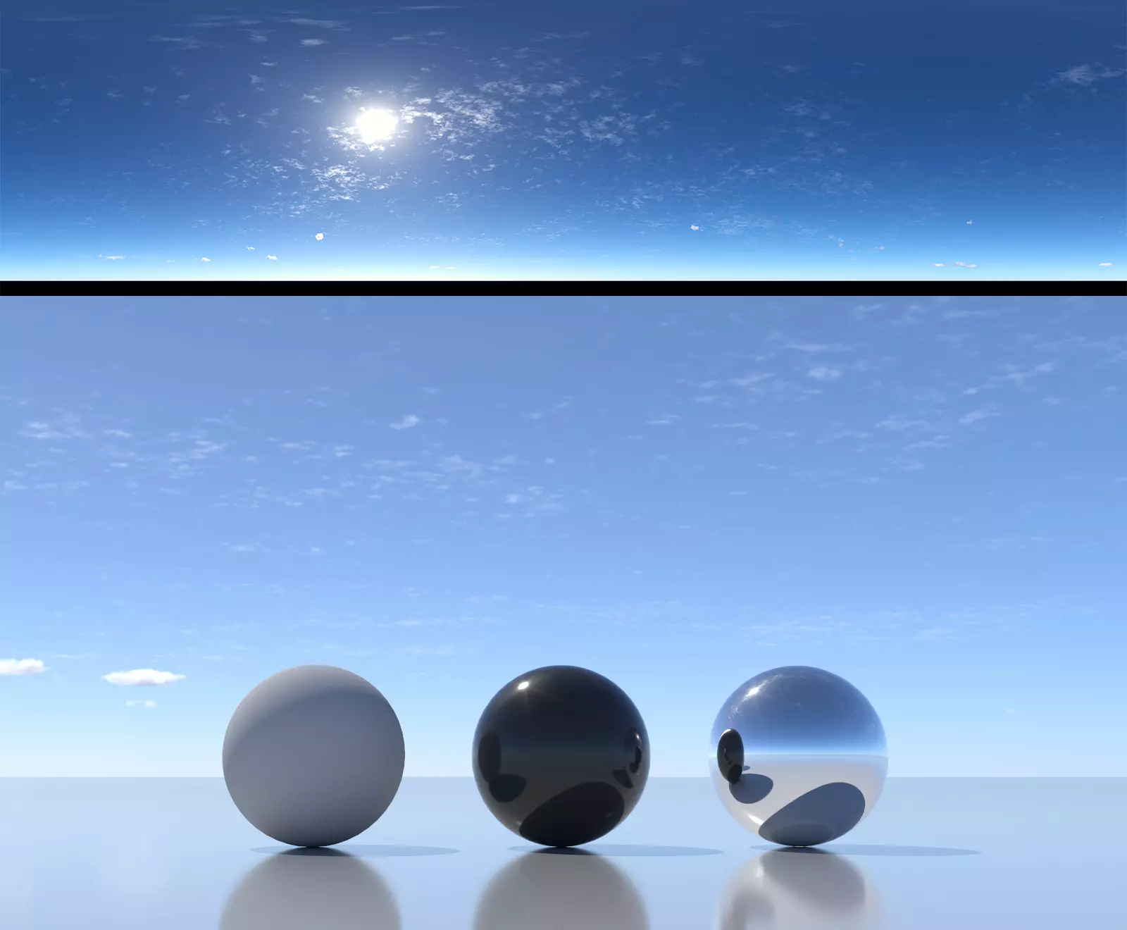 Skydome HDR - Sunny Noon Stratus Clouds Sky - 1 Texture_0
