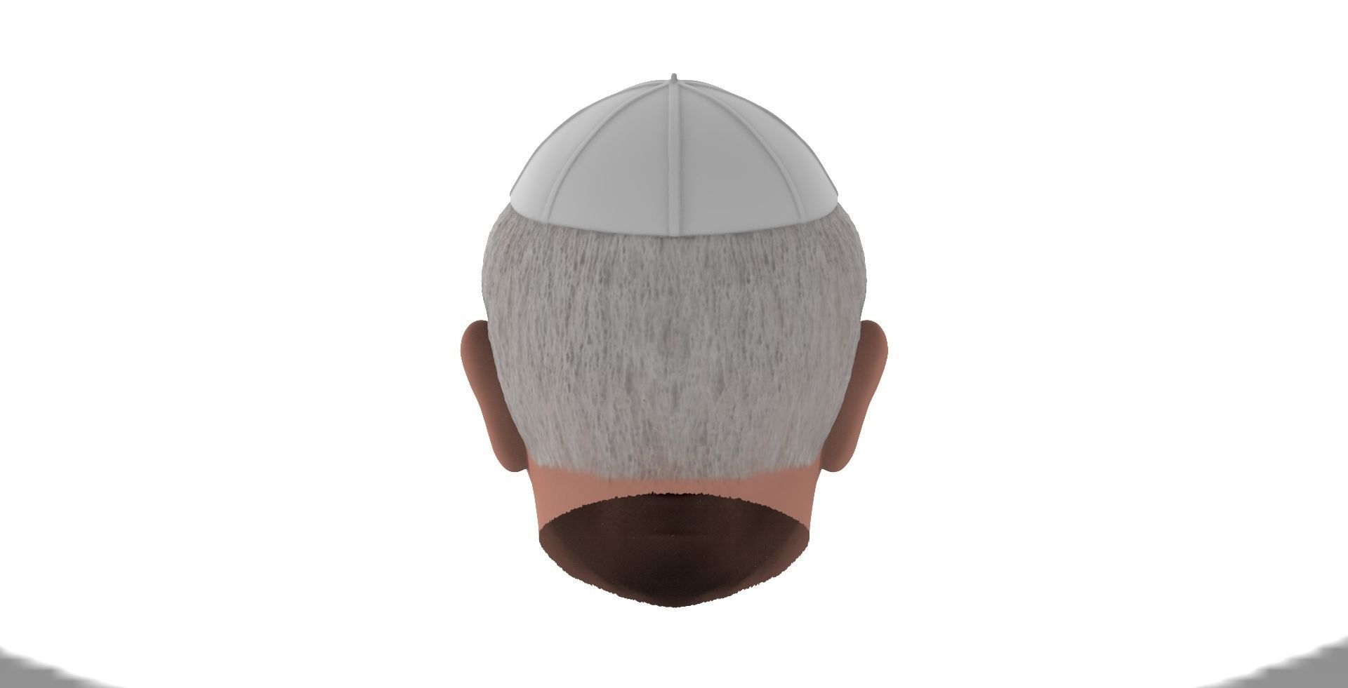 Pope John Paul II 3D model_4