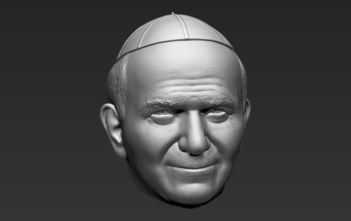Pope John Paul II 3D model_31