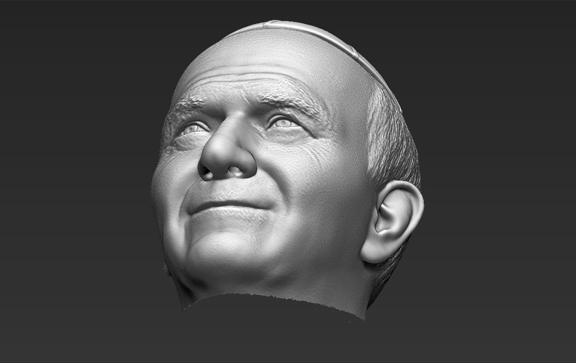Pope John Paul II 3D model_39