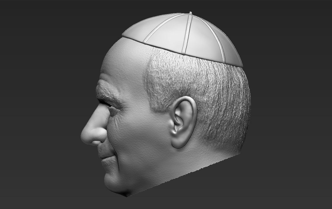Pope John Paul II 3D model_26