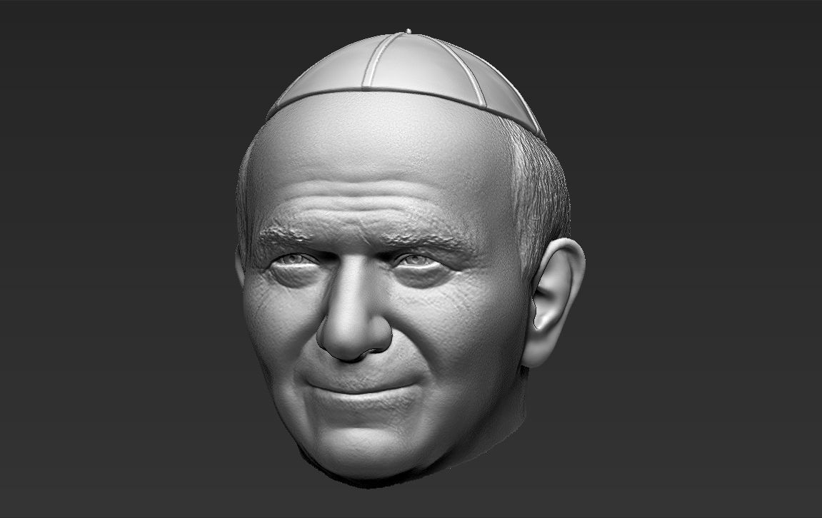 Pope John Paul II 3D model_24