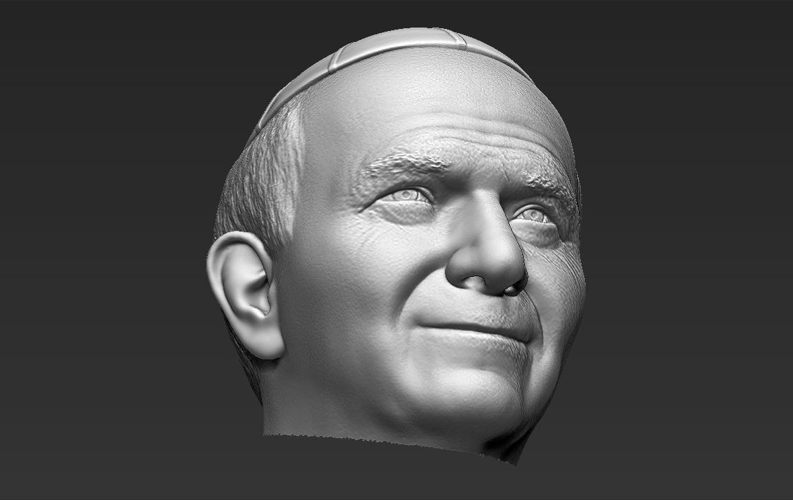 Pope John Paul II 3D model_38