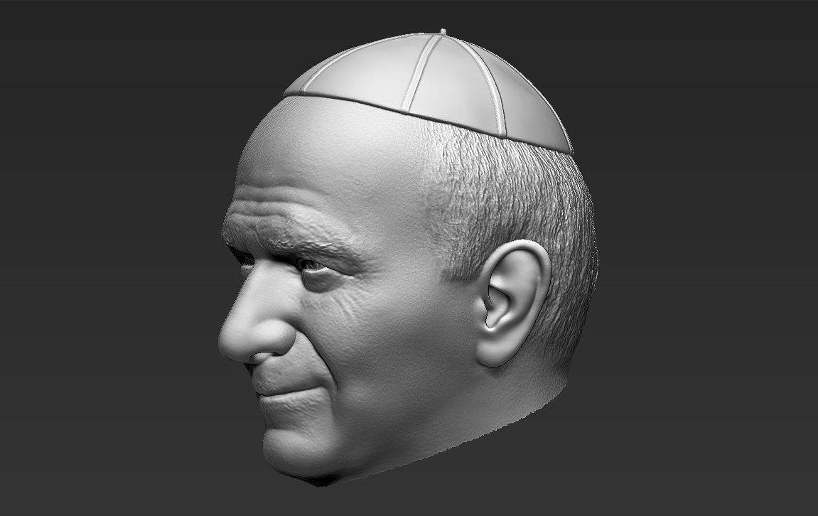 Pope John Paul II 3D model_25