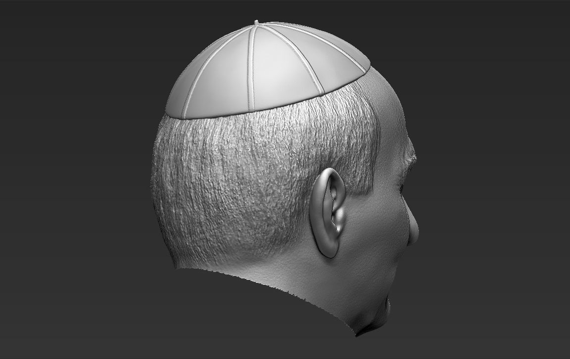 Pope John Paul II 3D model_28