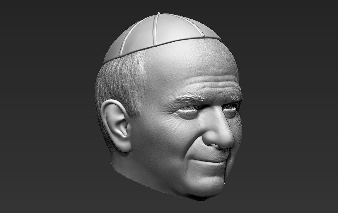 Pope John Paul II 3D model_30