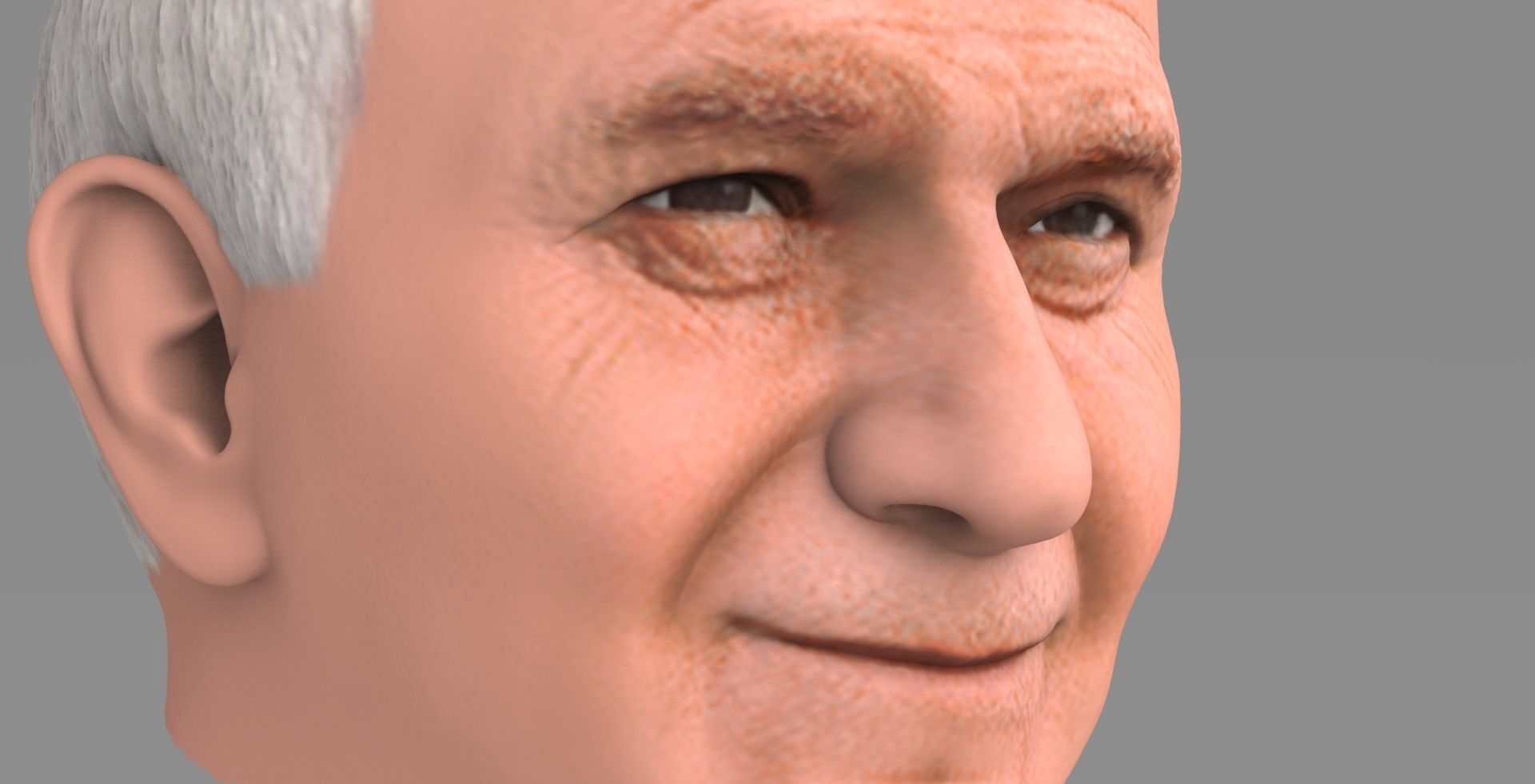 Pope John Paul II 3D model_11