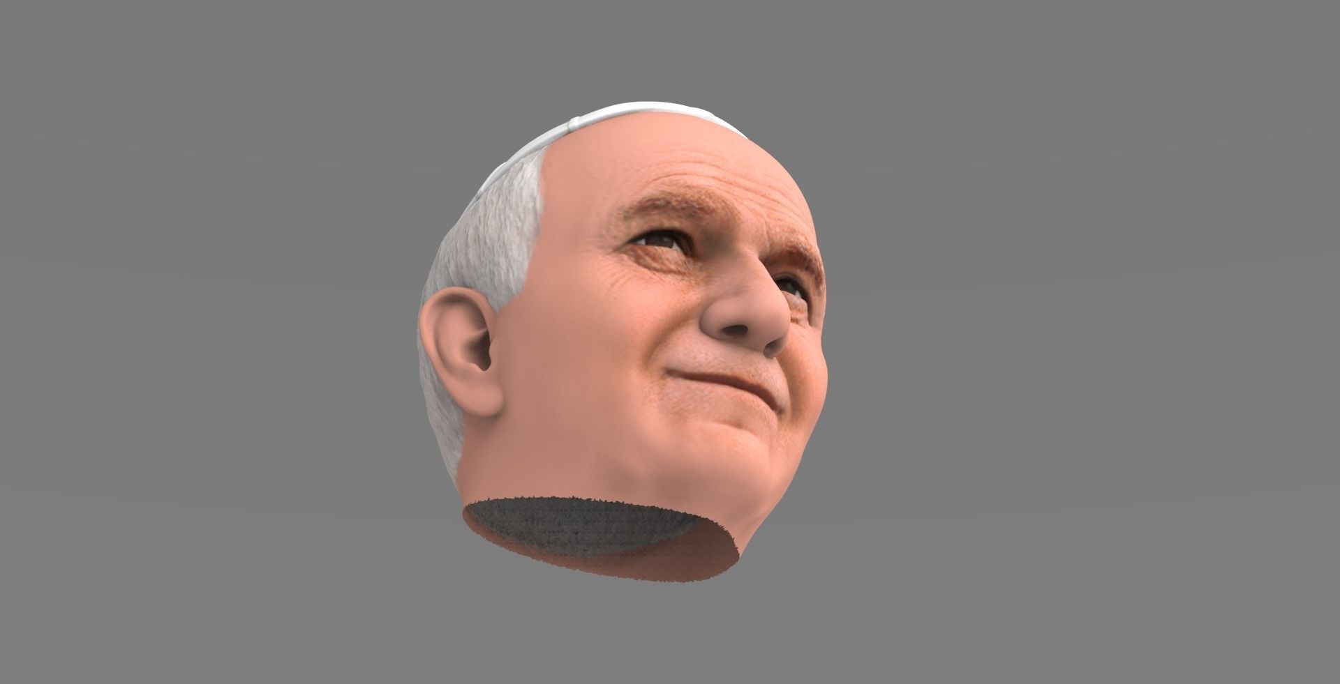 Pope John Paul II 3D model_12