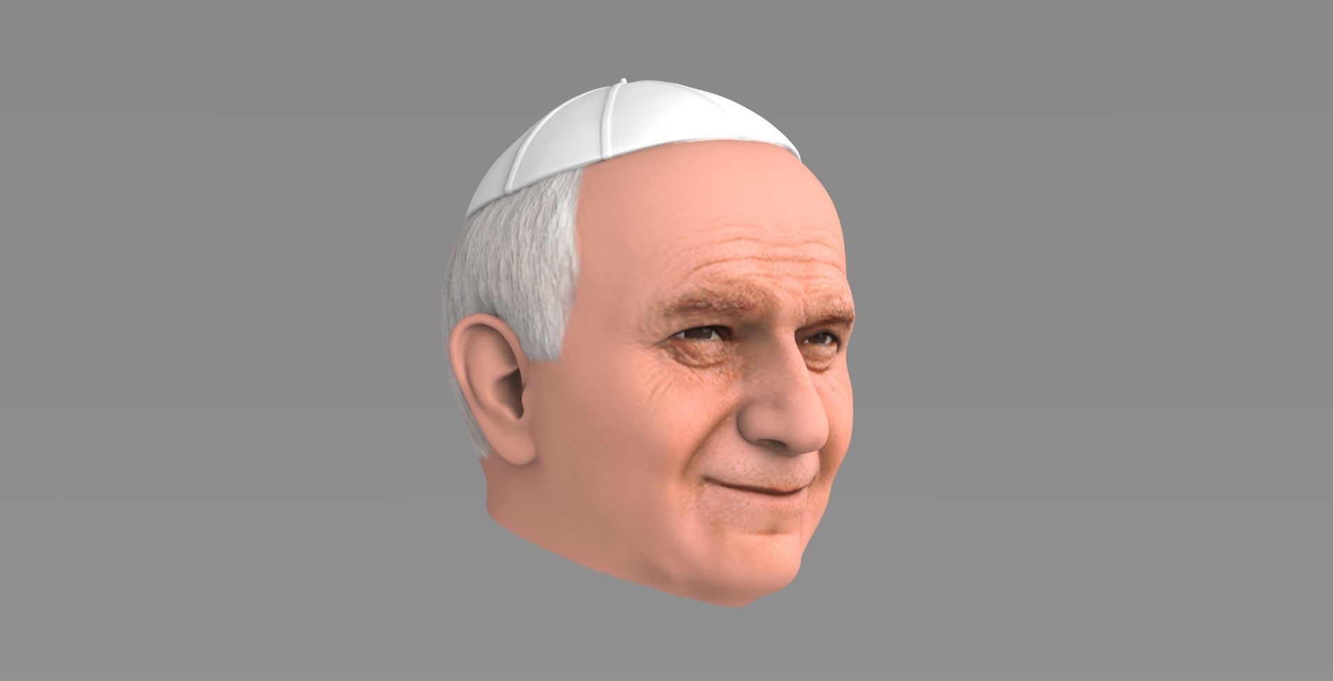Pope John Paul II 3D model_6