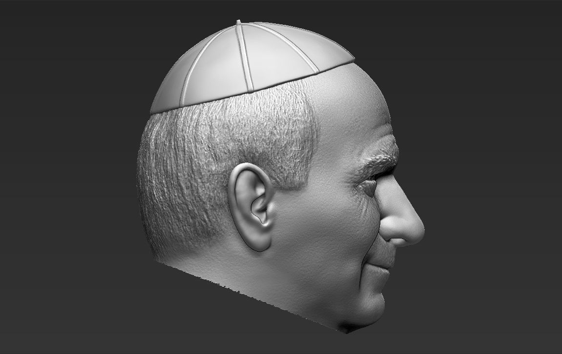 Pope John Paul II 3D model_29