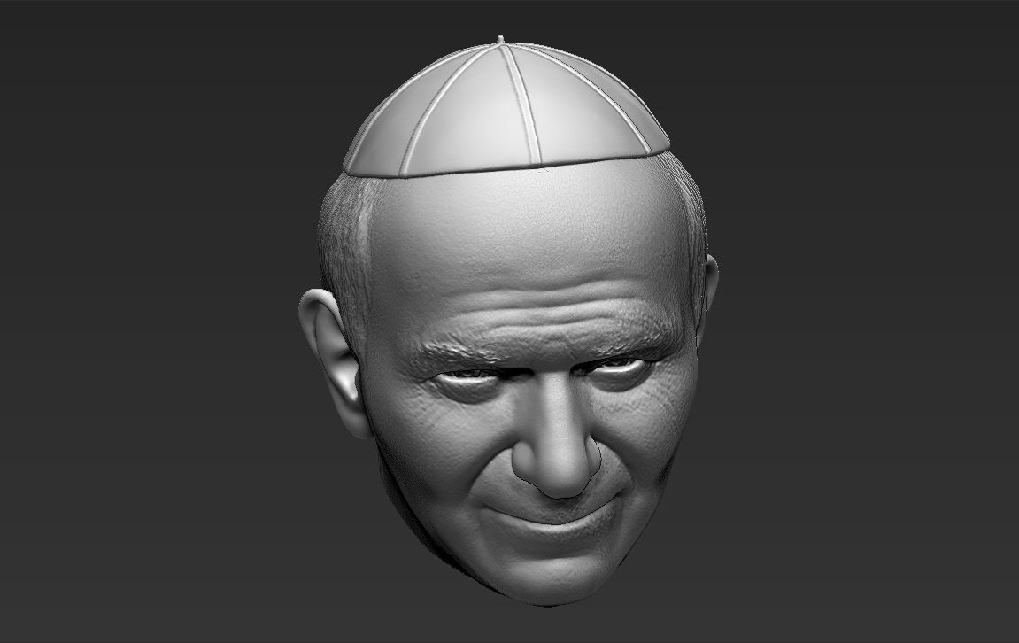 Pope John Paul II 3D model_32