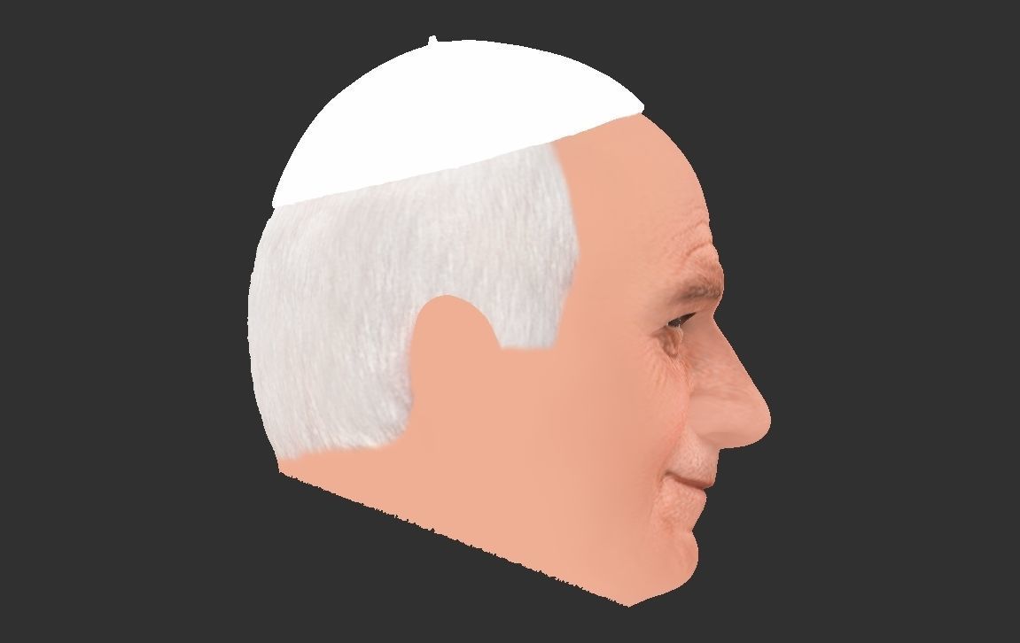 Pope John Paul II 3D model_21
