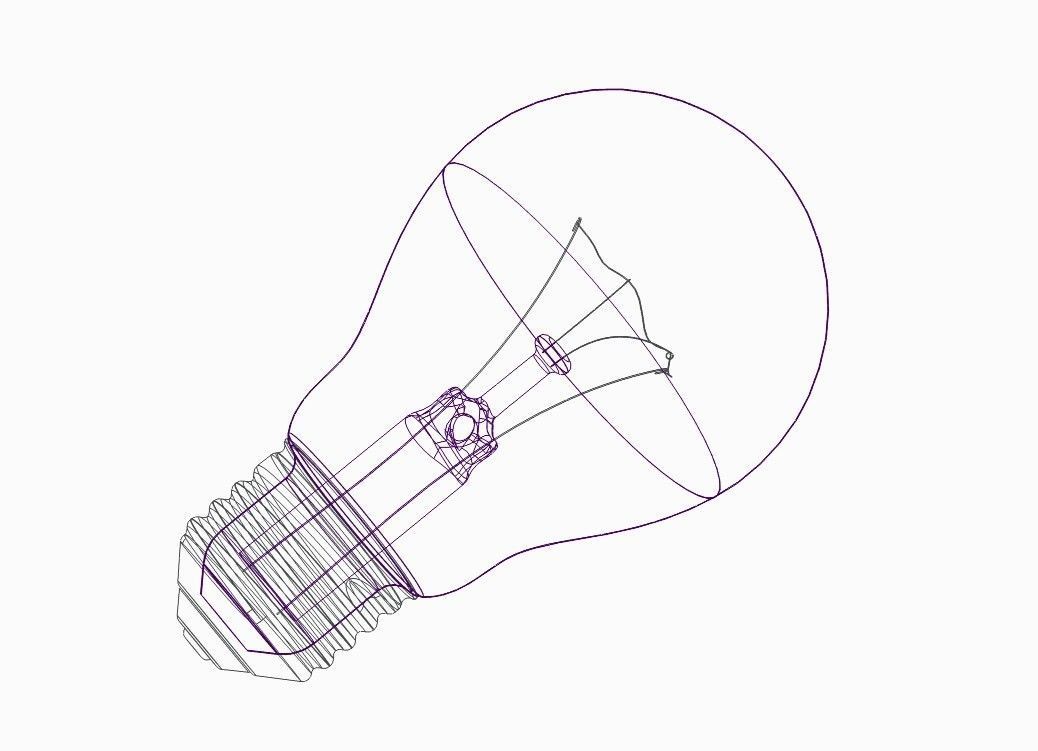 Light Bulb 3D model_2