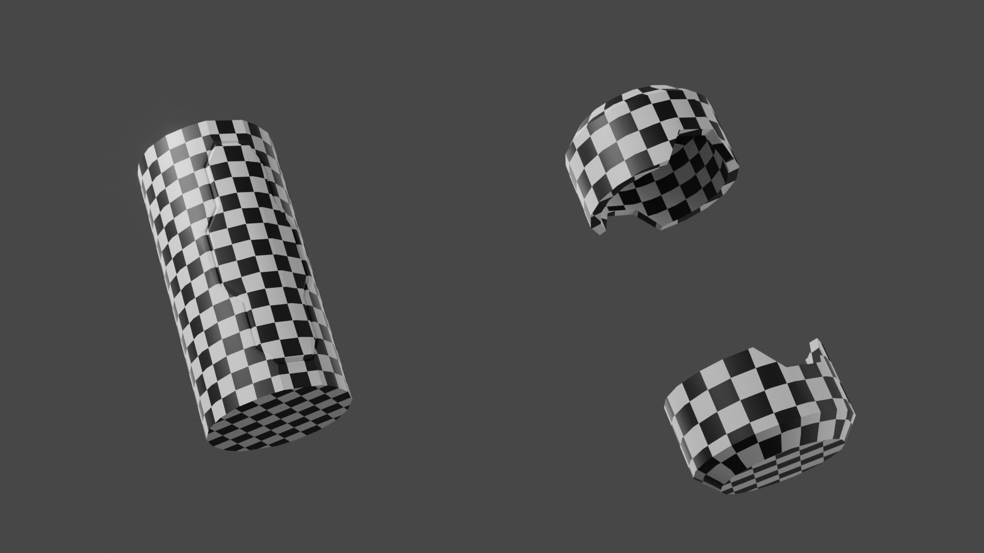 Energy Container Low-poly 3D model_5