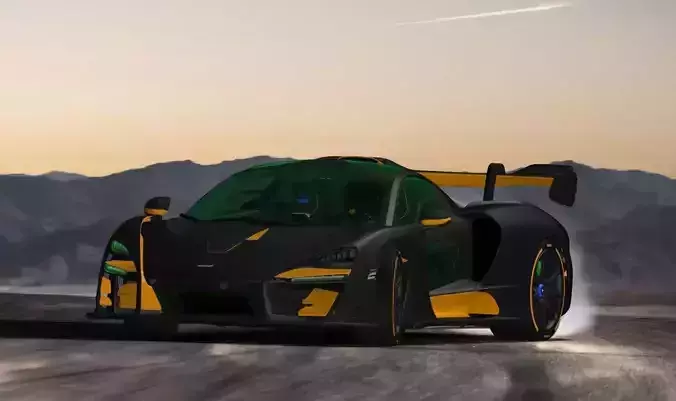 McLaren SENNA 2019 Free 3D print model