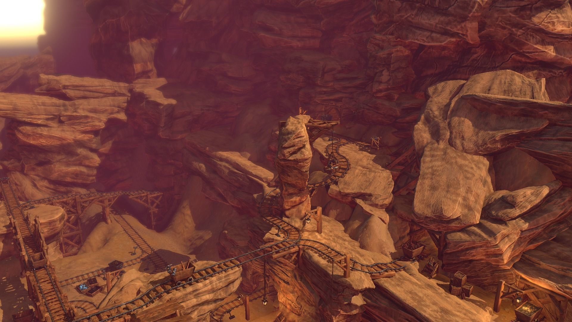Canyon Mining Environment Pack Low-poly 3D model_8