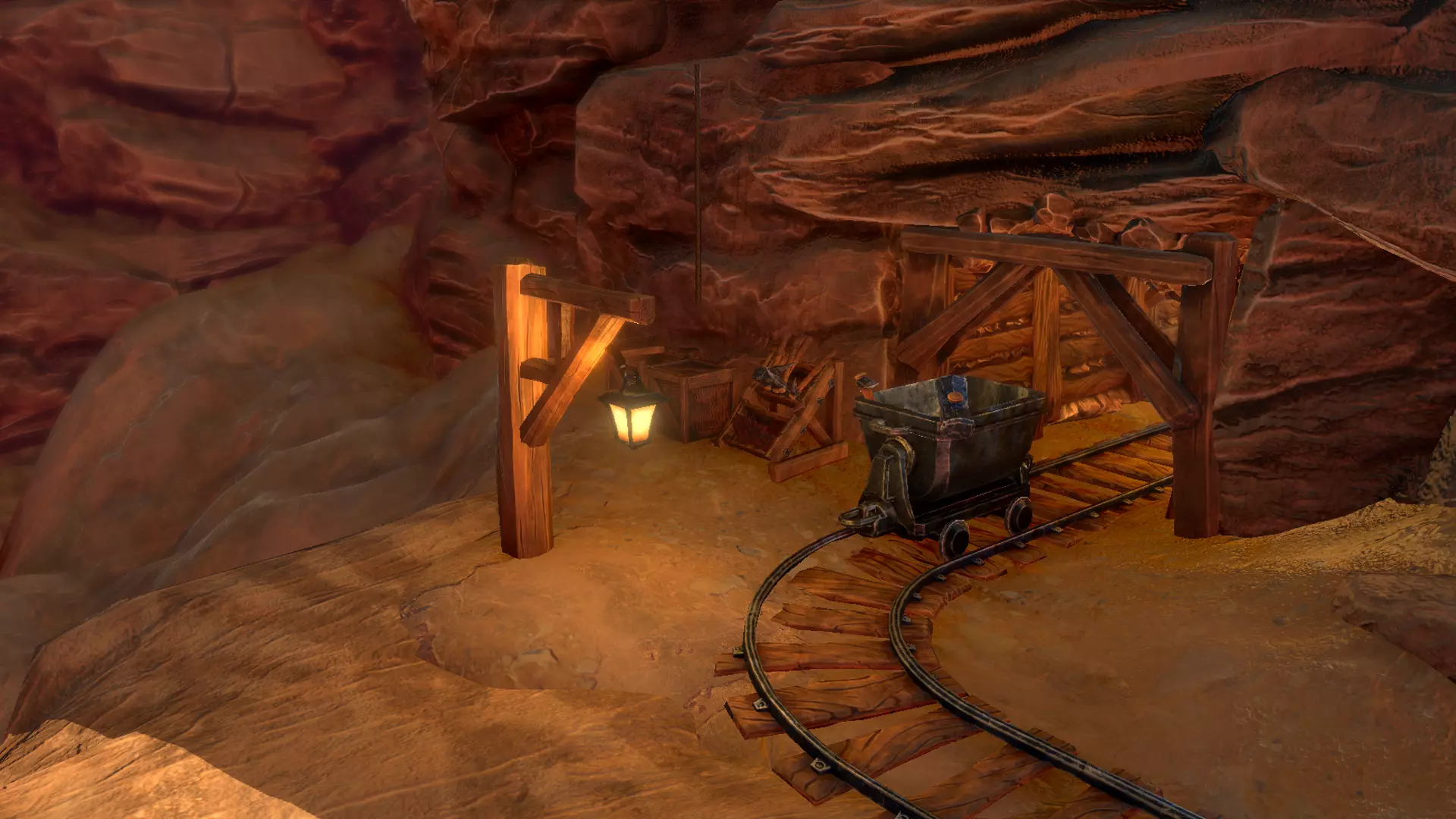Canyon Mining Environment Pack Low-poly 3D model_0
