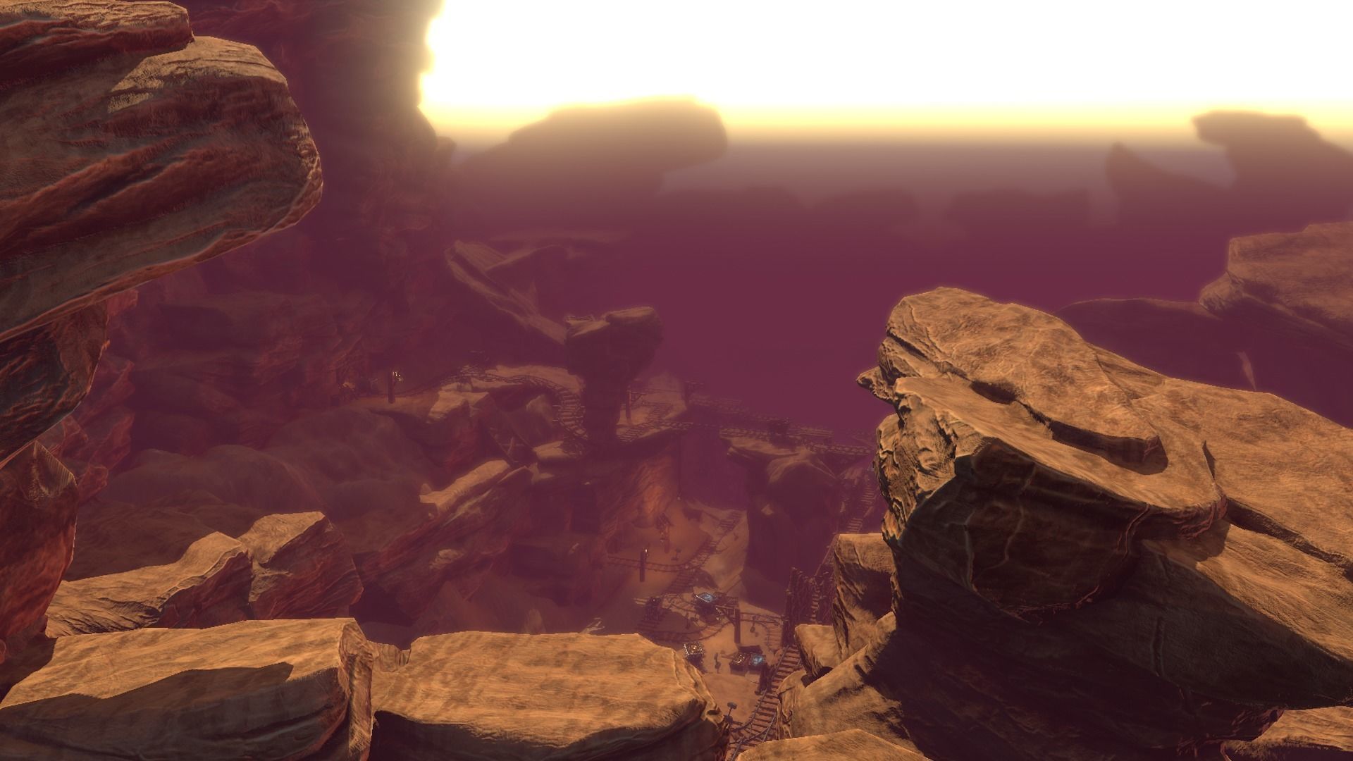 Canyon Mining Environment Pack Low-poly 3D model_7