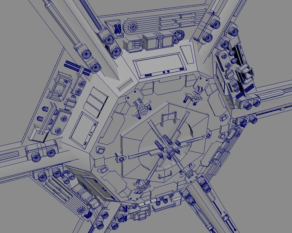 TIE fighter 3D print model_3
