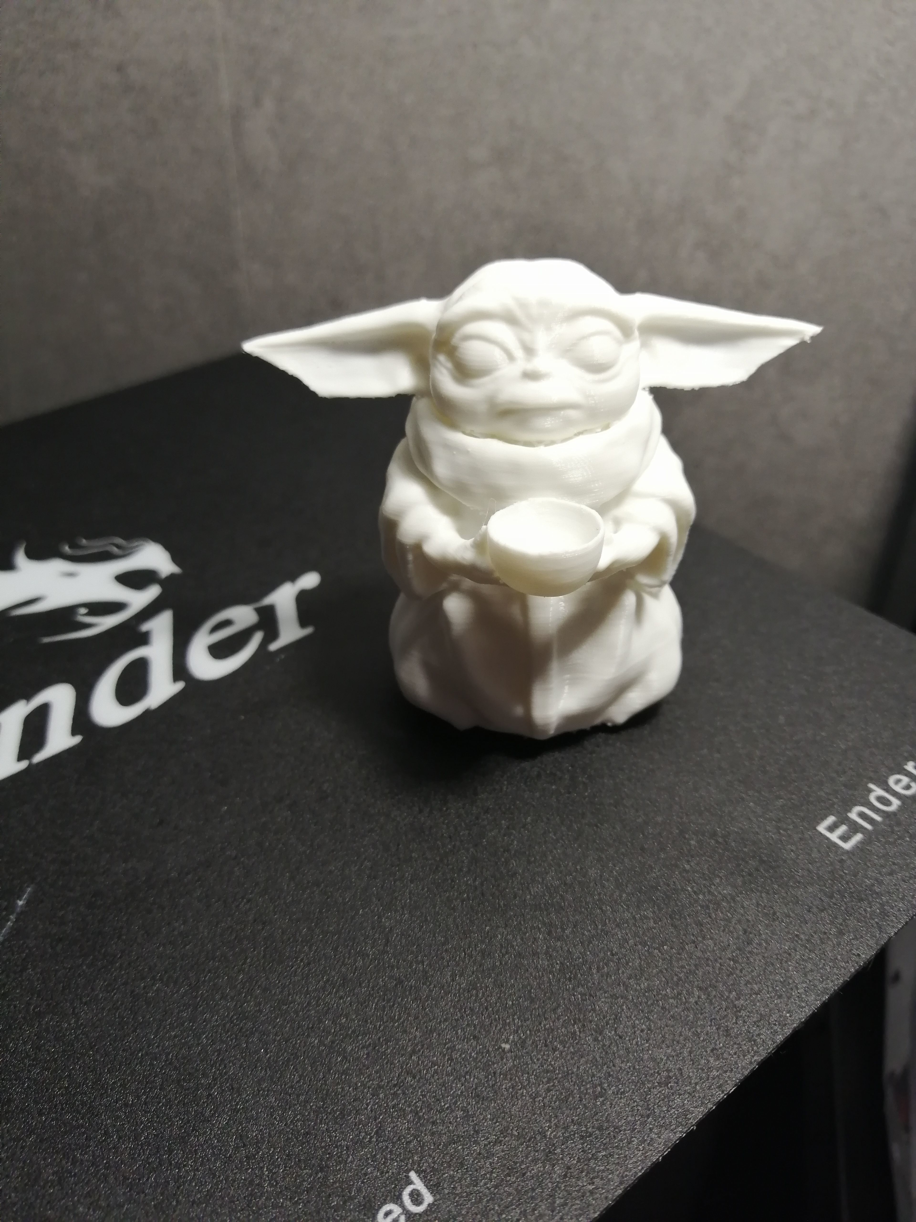 Baby Yoda holding bowl 3D print model_12