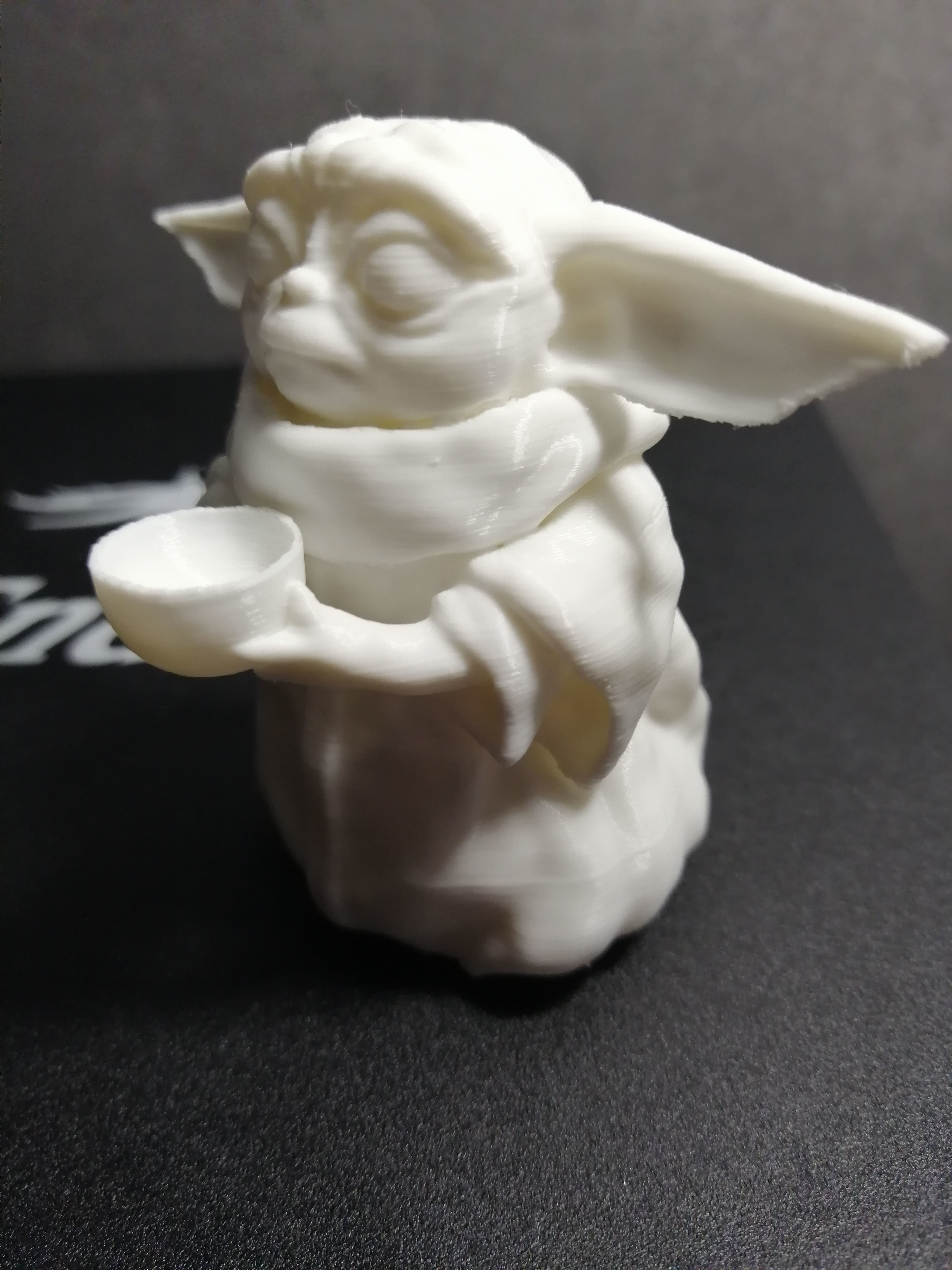 Baby Yoda holding bowl 3D print model_7