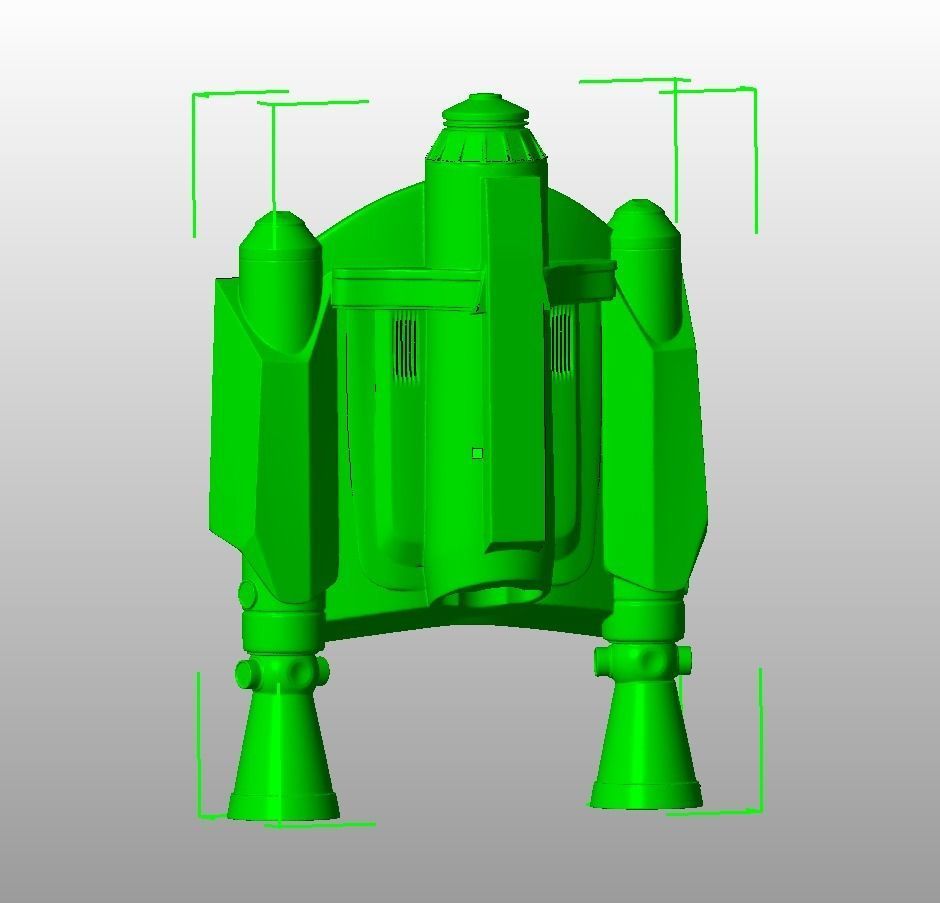 The Mandalorian  2019 Jetpack for 3D print 3D print model_2