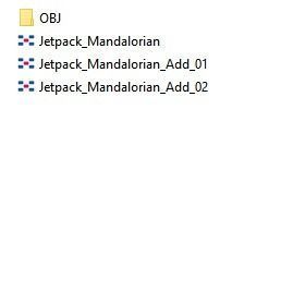 The Mandalorian  2019 Jetpack for 3D print 3D print model_5