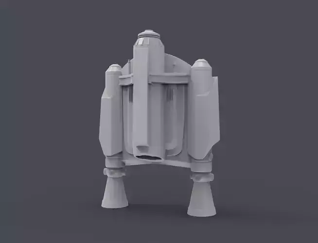 The Mandalorian  2019 Jetpack for 3D print