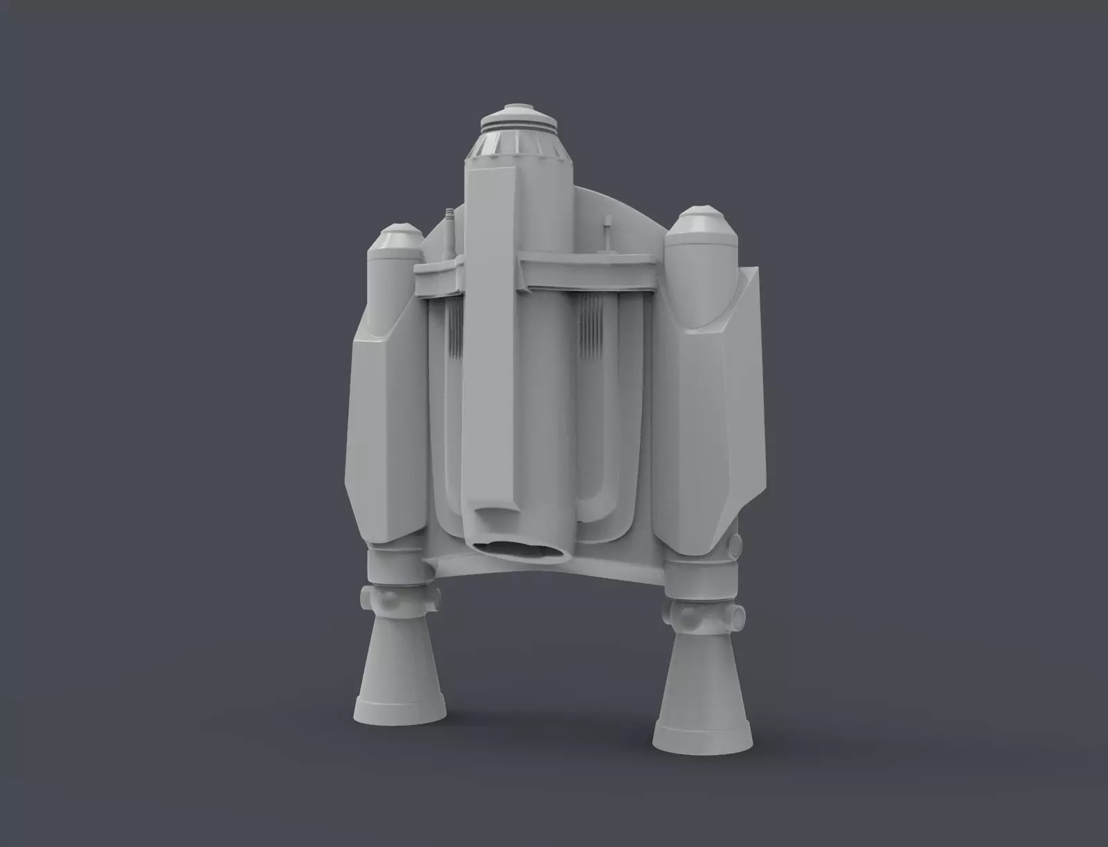 The Mandalorian  2019 Jetpack for 3D print 3D print model_0