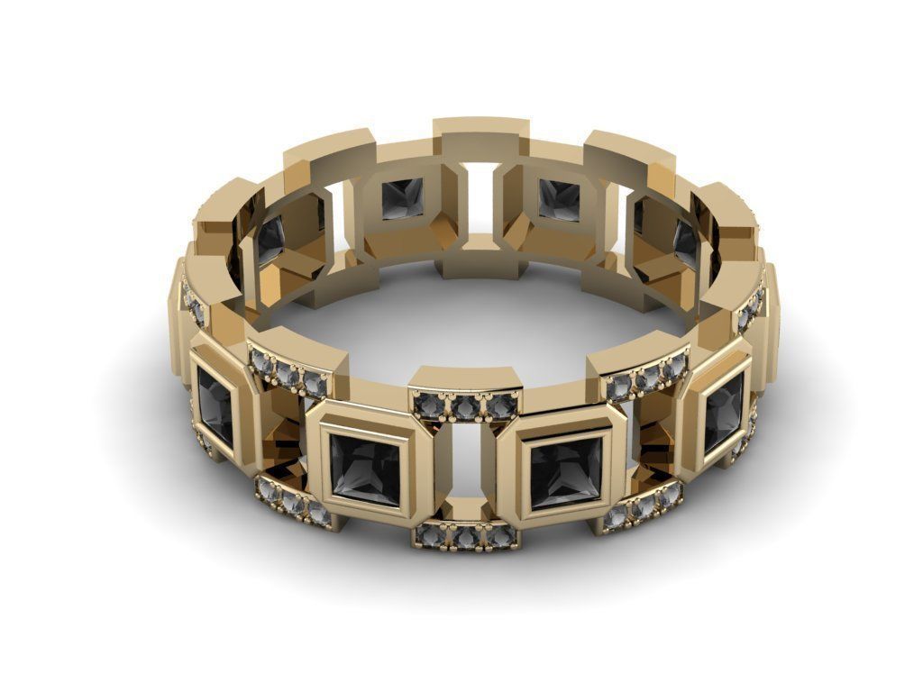 Men Jewerly Ring 0021 3D print model_21