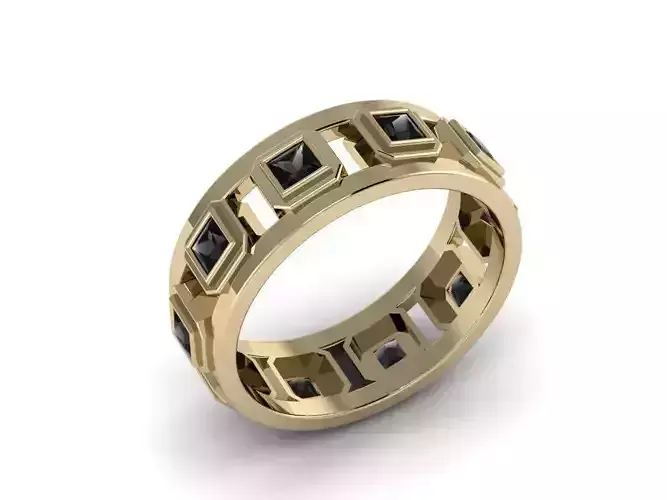 Men Jewerly Ring  022 3D print model