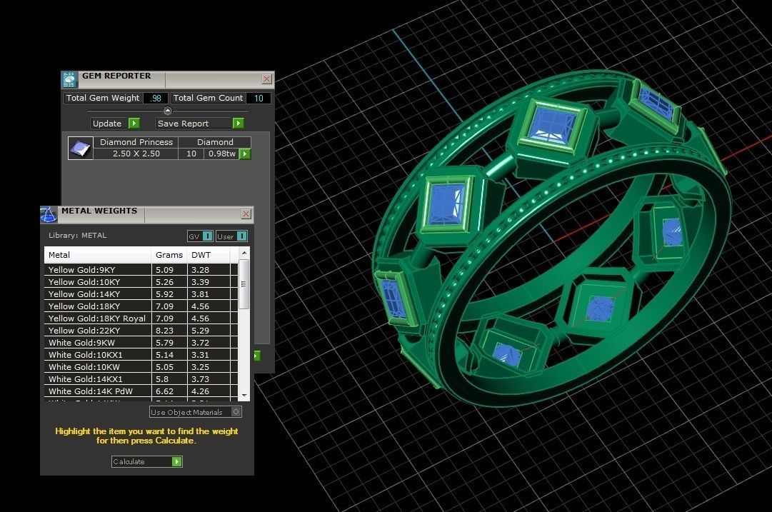 Men Jewerly Ring 023 3D print model_15