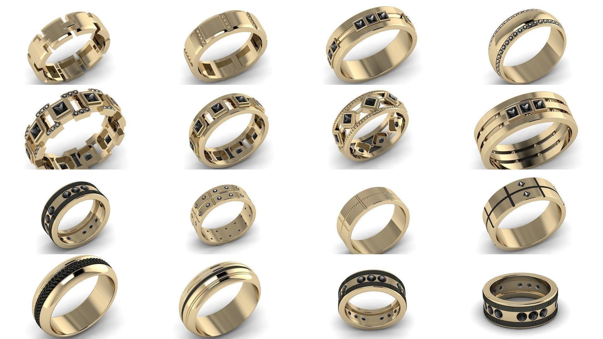 Mens Jewelry Rings COLLECTION _1