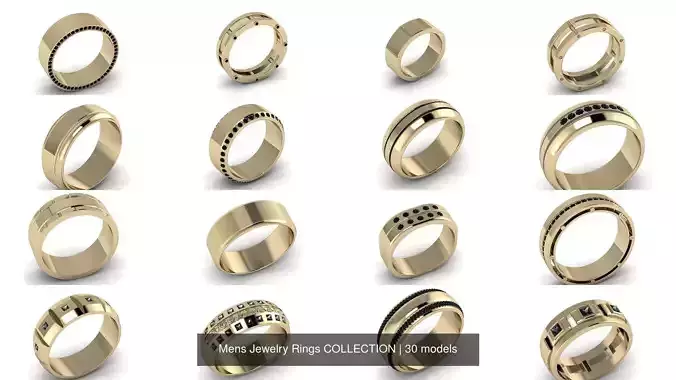 Mens Jewelry Rings COLLECTION 