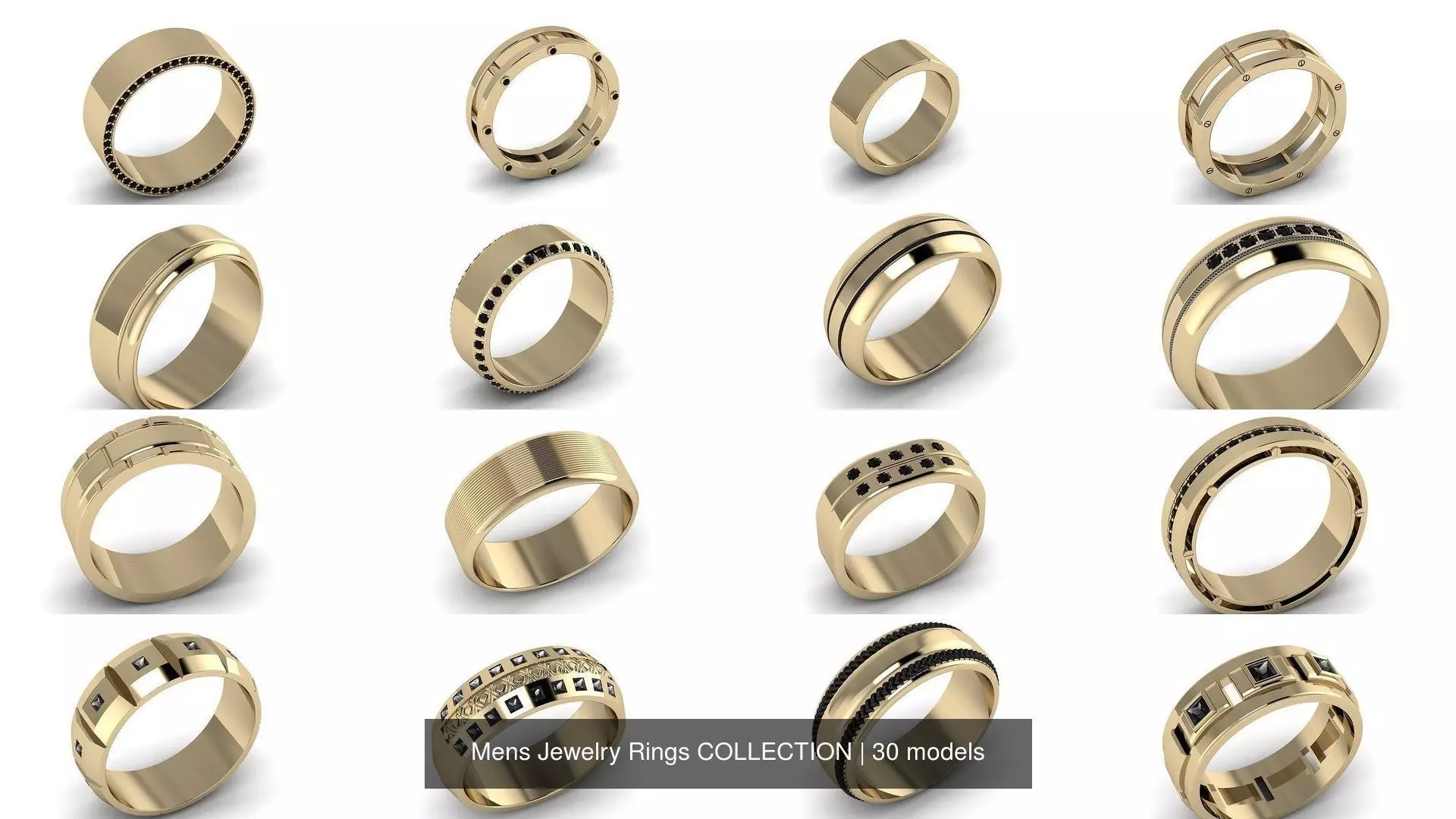 Mens Jewelry Rings COLLECTION _0
