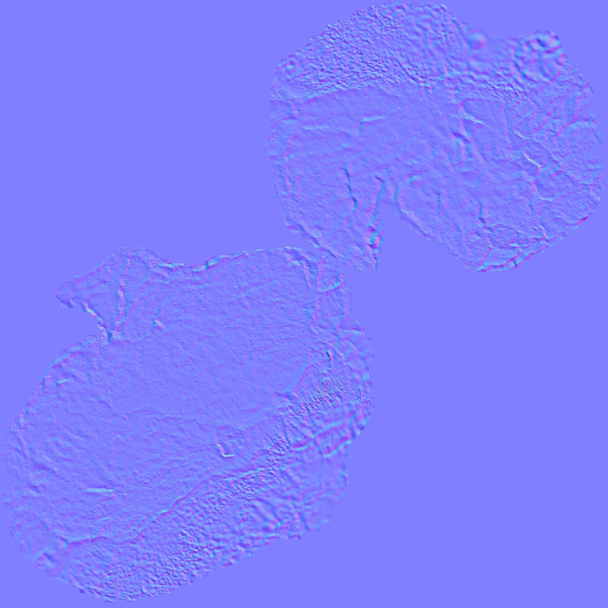 Photoscanned Basalt Rock Free low-poly 3D model_19