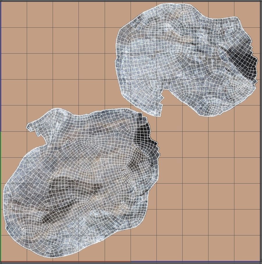 Photoscanned Basalt Rock Free low-poly 3D model_13