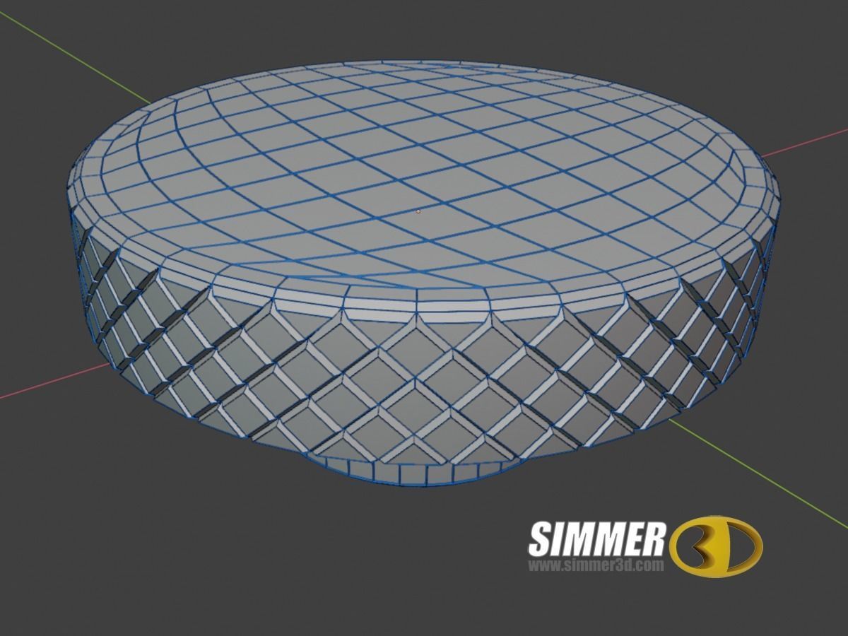 Knurled Knob - 3D Print model 3D print model_8
