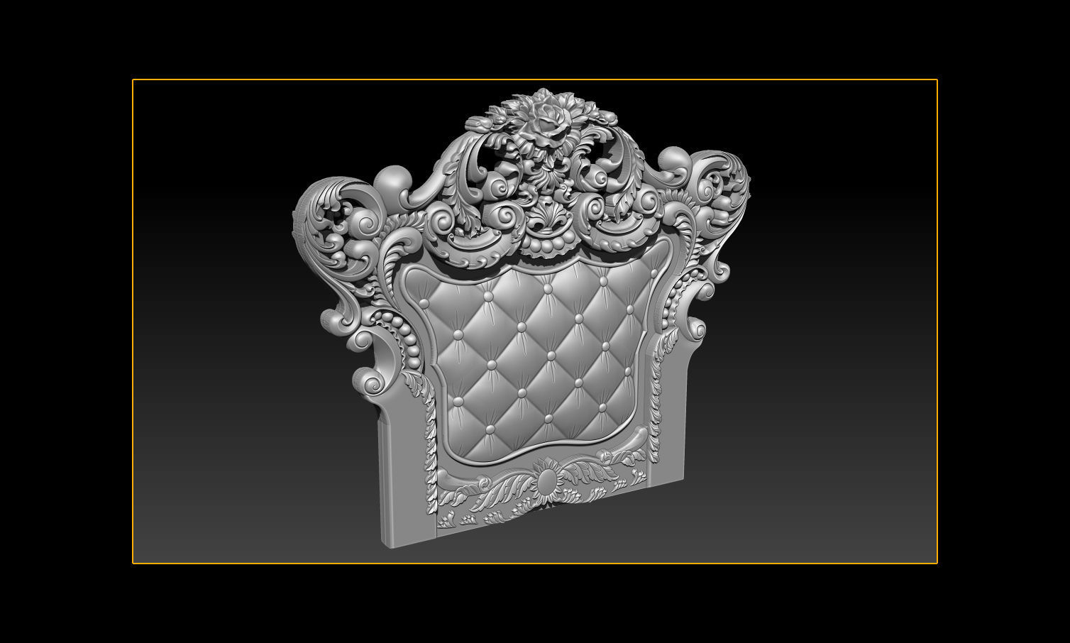 Collection - Furniture carving file stl OBJ and ZTL for CNC 3D print model_29