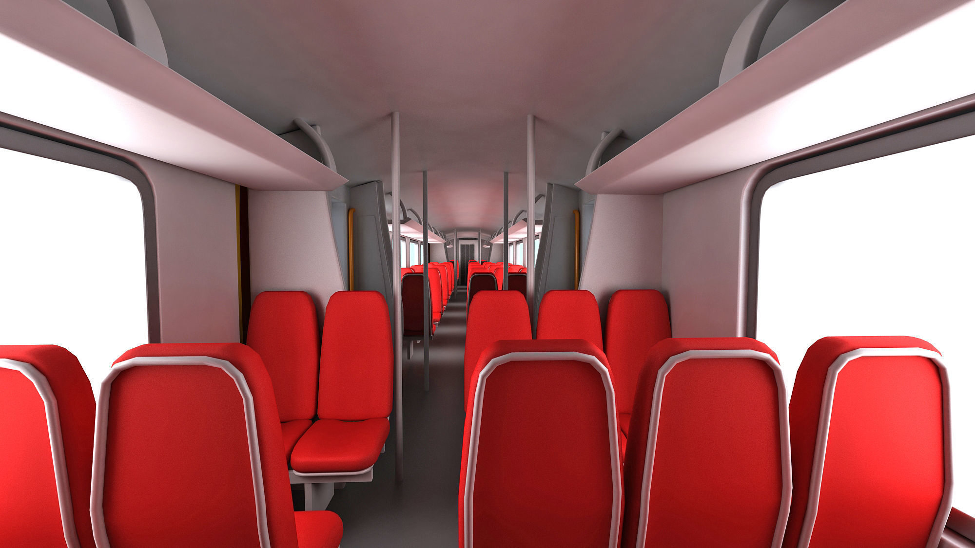 British South West Rail Class 450 3D model_15