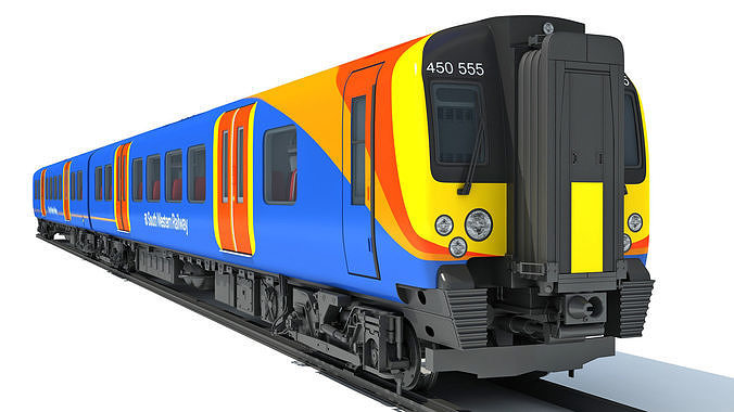 British South West Rail Class 450 3D model