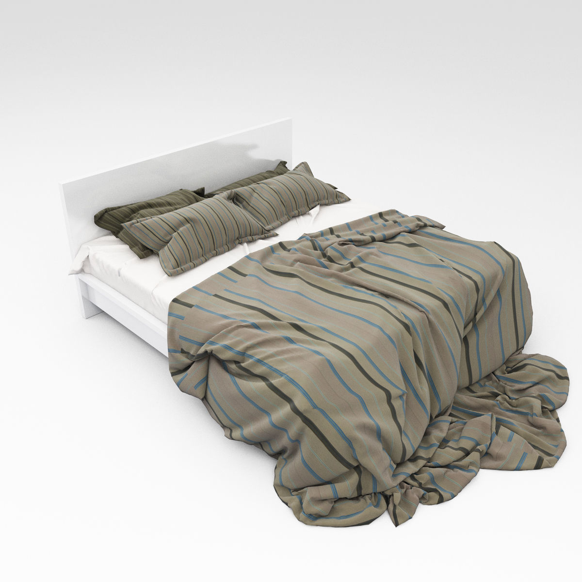 Bed collection 14  3D model_7
