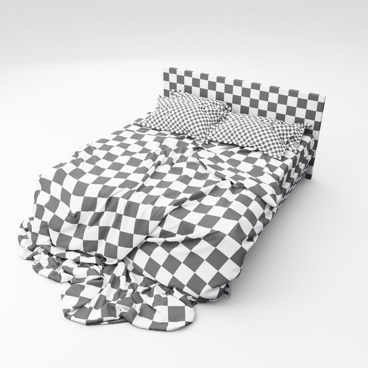 Bed collection 14  3D model_9