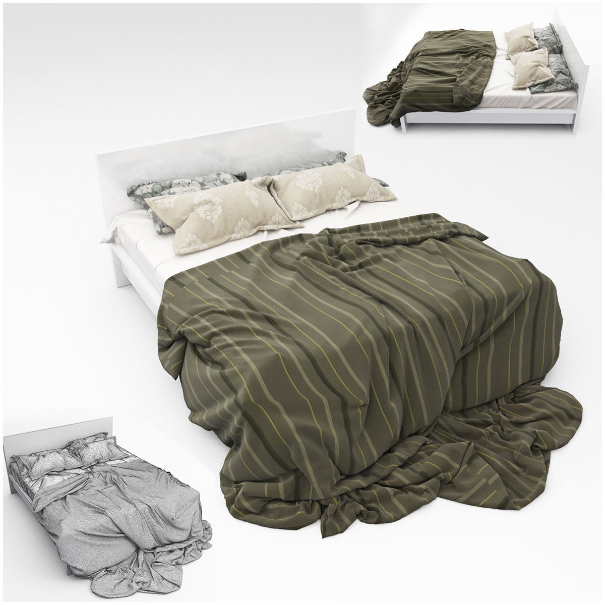 Bed collection 14  3D model_1