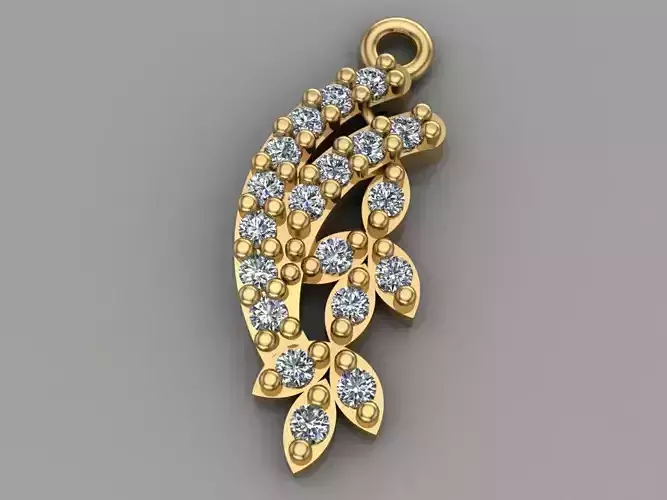 GC GOLD E045- Diamond Earring